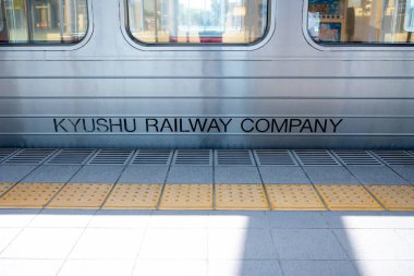 JR Kyushu Demiryolu Şirketi Japonya 'da eğitim görüyor.