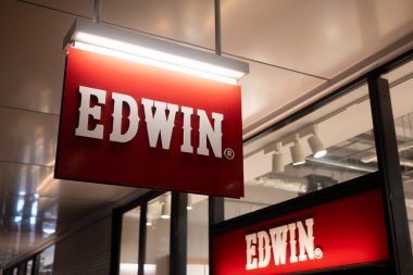 EDWIN mağaza önü Japonya 'da