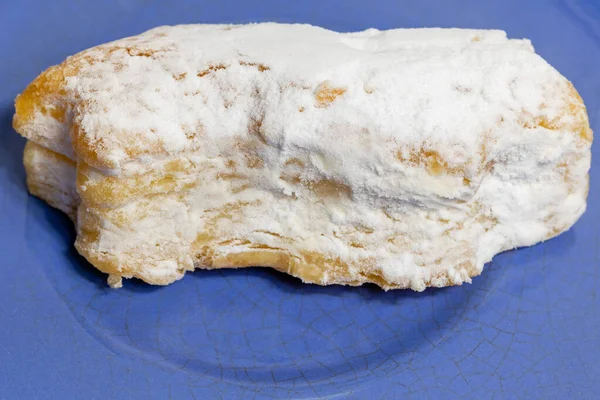 Bolas Sobremesa Caseira Típica Manteiga Mel Farinha Outros Ingredientes Chamados — Fotografia de Stock