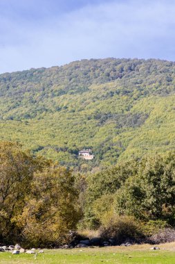 Rozas de Puerto Real 'deki Morales rezervuarı. Madrid mi? İspanya