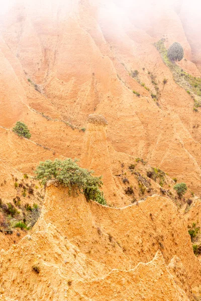 Dolina Erozji Ciągu Wieków Między Prowincjami Guadalara Madrid Hiszpanii Zwany — Zdjęcie stockowe