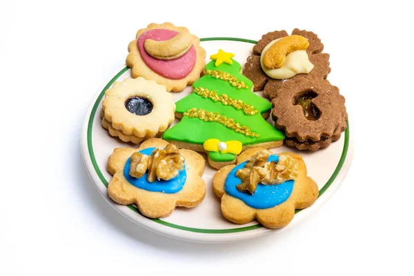 Biscoitos Artesanais Para Dar Natal Cozido Madrid — Fotografia de Stock