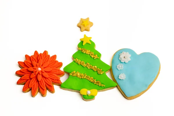 Galletas Artesanales Para Regalar Navidad Cocinadas Madrid — Foto de Stock