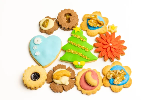 Artisan Cookies Give Away Christmas Cooked Madrid — Stock Photo, Image