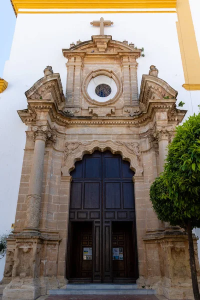 stock image details of the buildings of the historic center of the city of Marbella in the province of Malaga, Spain