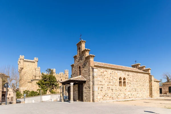 Mittelalterliche Burg Der Provinz Guadamur Von Toledo Spanien — Stockfoto