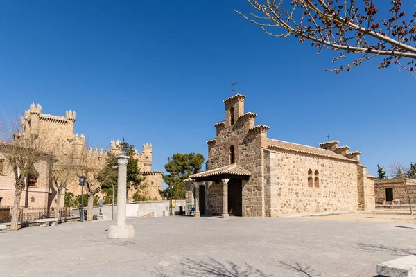 Mittelalterliche Burg Der Provinz Guadamur Von Toledo Spanien — Stockfoto