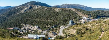 ski resort in the province of madrid called Navacerrada if it snows in January as a result of climate change