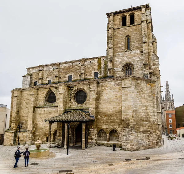 Church San Esteban Historic Center City Burgos Spain — Stockfoto