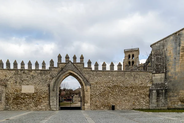 Details Exterior Facades Monastery Strikes City Burgos Spain — Stockfoto
