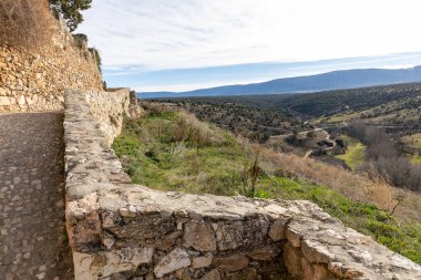 details of the historic buildings of the city of Pedraza in the province of Segovia, Spain