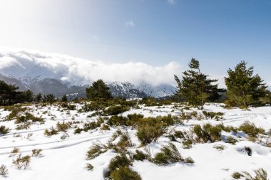 On the way up to the Penalara glacier circus area, in the Guadarrama mountains of Madrid