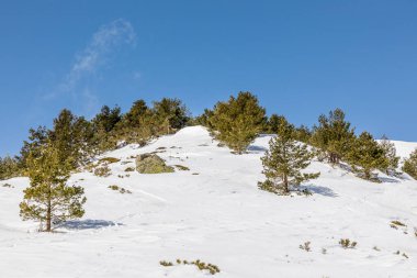 On the way up to the Penalara glacier circus area, in the Guadarrama mountains of Madrid