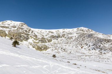 On the way up to the Penalara glacier circus area, in the Guadarrama mountains of Madrid