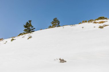 On the way up to the Penalara glacier circus area, in the Guadarrama mountains of Madrid