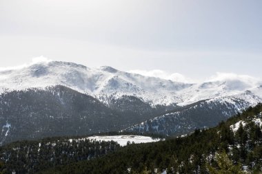 On the way up to the Penalara glacier circus area, in the Guadarrama mountains of Madrid