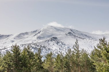 On the way up to the Penalara glacier circus area, in the Guadarrama mountains of Madrid