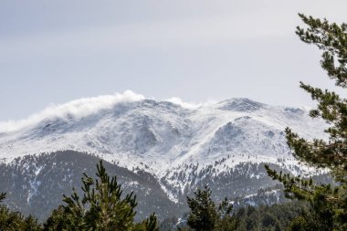 On the way up to the Penalara glacier circus area, in the Guadarrama mountains of Madrid