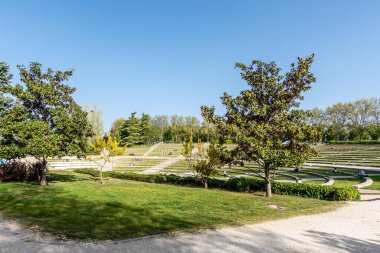 Madrid Enrique Tierno Galvan park, where the planetarium is located