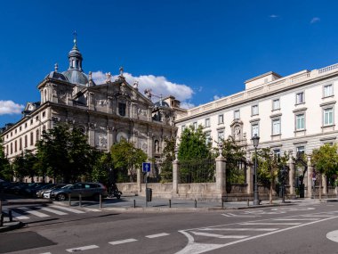 Kilise, santa barbara, salesas reales Manastırı kilise olarak da bilinir. Madrid, İspanya