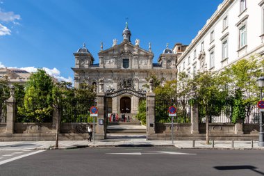 Kilise, santa barbara, salesas reales Manastırı kilise olarak da bilinir. Madrid, İspanya
