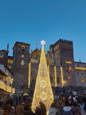 Guadalupe, center of Christian pilgrimage in the town of Guadalupe in the province of Caceres, Spain