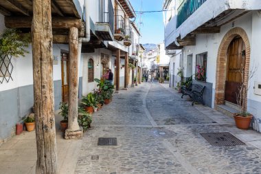 Guadalupe, center of Christian pilgrimage in the town of Guadalupe in the province of Caceres, Spain