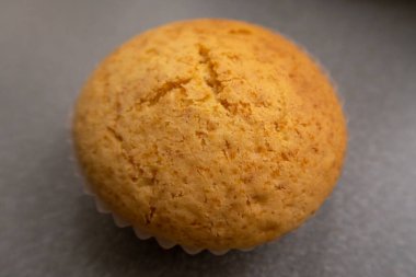 muffin with walnuts on top