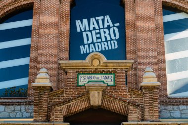 Matadero cultural center in Madrid Rio clipart