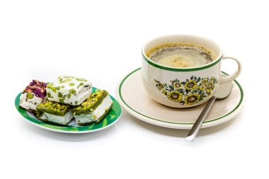 Lebanese desserts created with malban and nougat