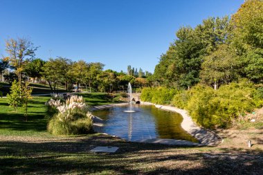 Public park called San Isidro in Madrid, place of celebration of the city's festivals