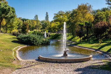 Public park called San Isidro in Madrid, place of celebration of the city's festivals