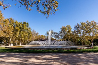 Public park called San Isidro in Madrid, place of celebration of the city's festivals