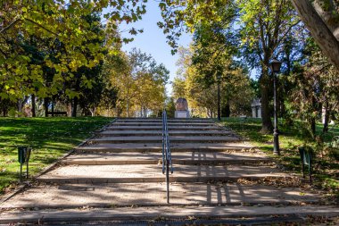 Public park called San Isidro in Madrid, place of celebration of the city's festivals
