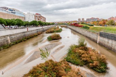 Cultural center called Matadero Madrid, in the Madrid area known as Madrid-rio, next to the Manzanares river.