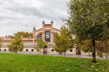 Cultural center called Matadero Madrid, in the Madrid area known as Madrid-rio, next to the Manzanares river.