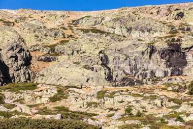 Penalara Glacier Circus and the Penalara Glacial Lagoons, in Madrid's Sierra de Guadarrama.