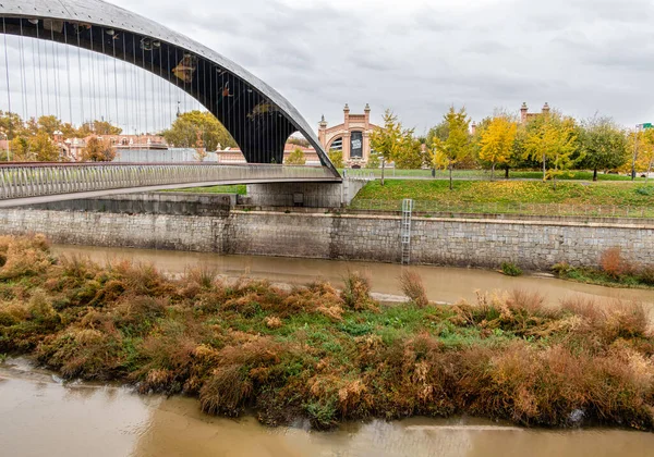 Cultural center called Matadero Madrid, in the Madrid area known as Madrid-rio, next to the Manzanares river.