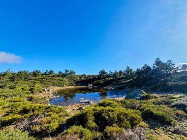 Penalara Glacier Circus and the Penalara Glacial Lagoons, in Madrid's Sierra de Guadarrama.