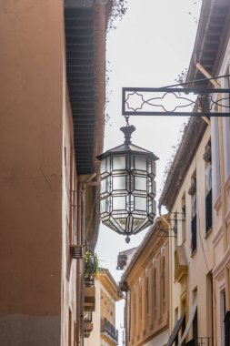 Old architecture of Albaicin neighborhood. Granada, Spain