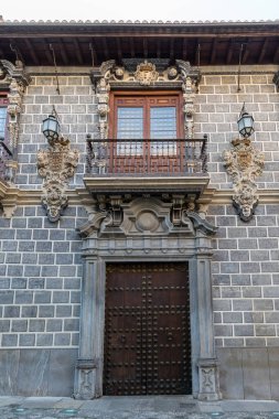 street view around the main street of Granada, Spain.