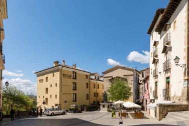 views of the historic center of the city of Cuenca, Castilla-La Mancha, Spain