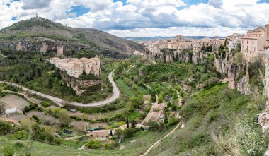 views of the historic center of the city of Cuenca, Castilla-La Mancha, Spain