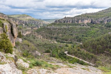 views of the historic center of the city of Cuenca, Castilla-La Mancha, Spain