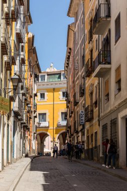 views of the historic center of the city of Cuenca, Castilla-La Mancha, Spain