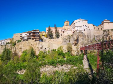 views of the historic center of the city of Cuenca, Castilla-La Mancha, Spain