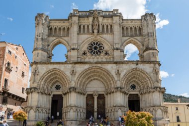views of the cathedral and surroundings of the city of Cuenca, Castilla-La Mancha, Spain