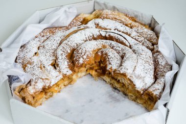 Ensaimada tipik Mallorca Mayorka ekmek Balear Adaları