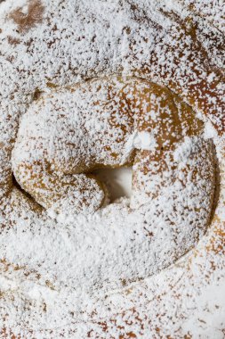 Ensaimada tipik Mallorca Mayorka ekmek Balear Adaları