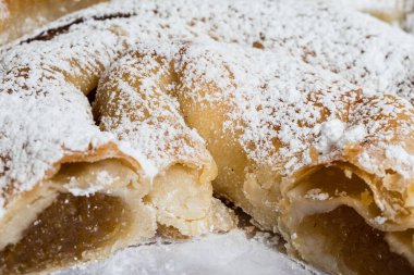 Ensaimada tipik Mallorca Mayorka ekmek Balear Adaları